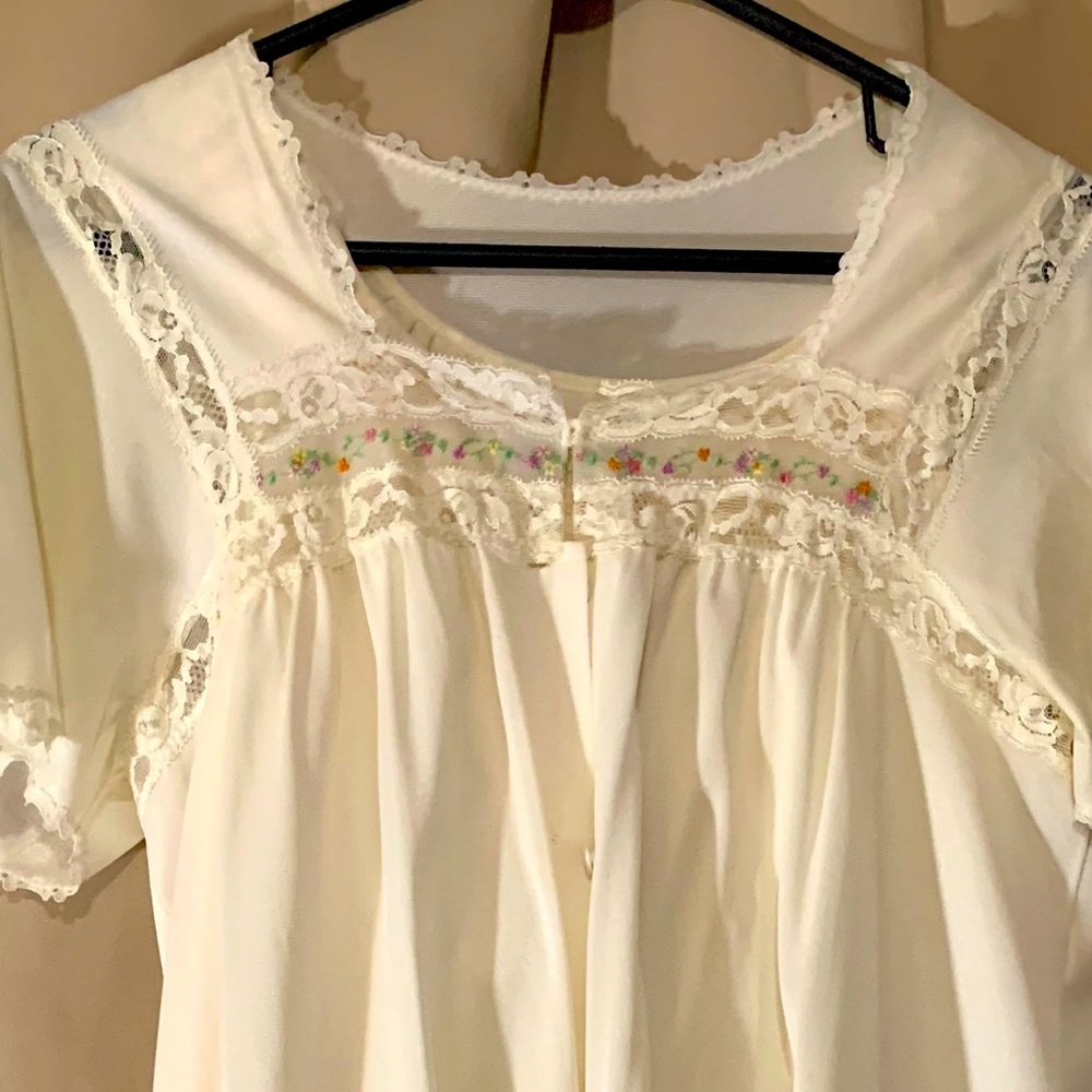 2 piece vintage evening gown set